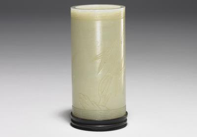 图片[2]-Jade brush holder, Qing dynasty (1644-1911)-China Archive